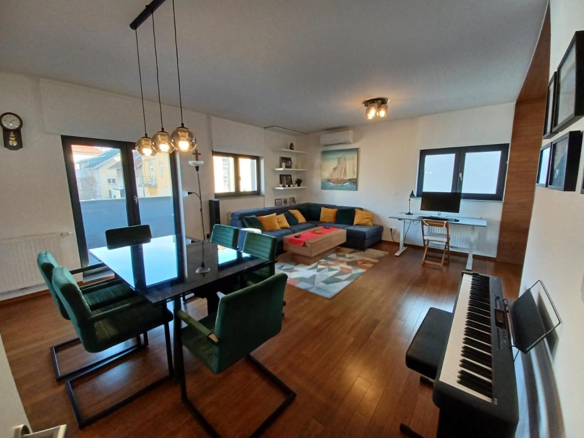 Modern 4-Star Luxury Apt - Wfh Ready, Free Parking ザグレブ エクステリア 写真