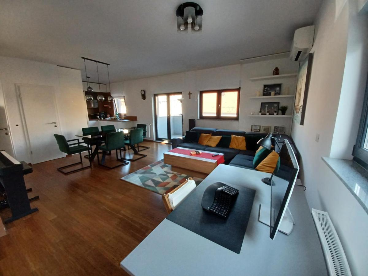 Modern 4-Star Luxury Apt - Wfh Ready, Free Parking ザグレブ エクステリア 写真